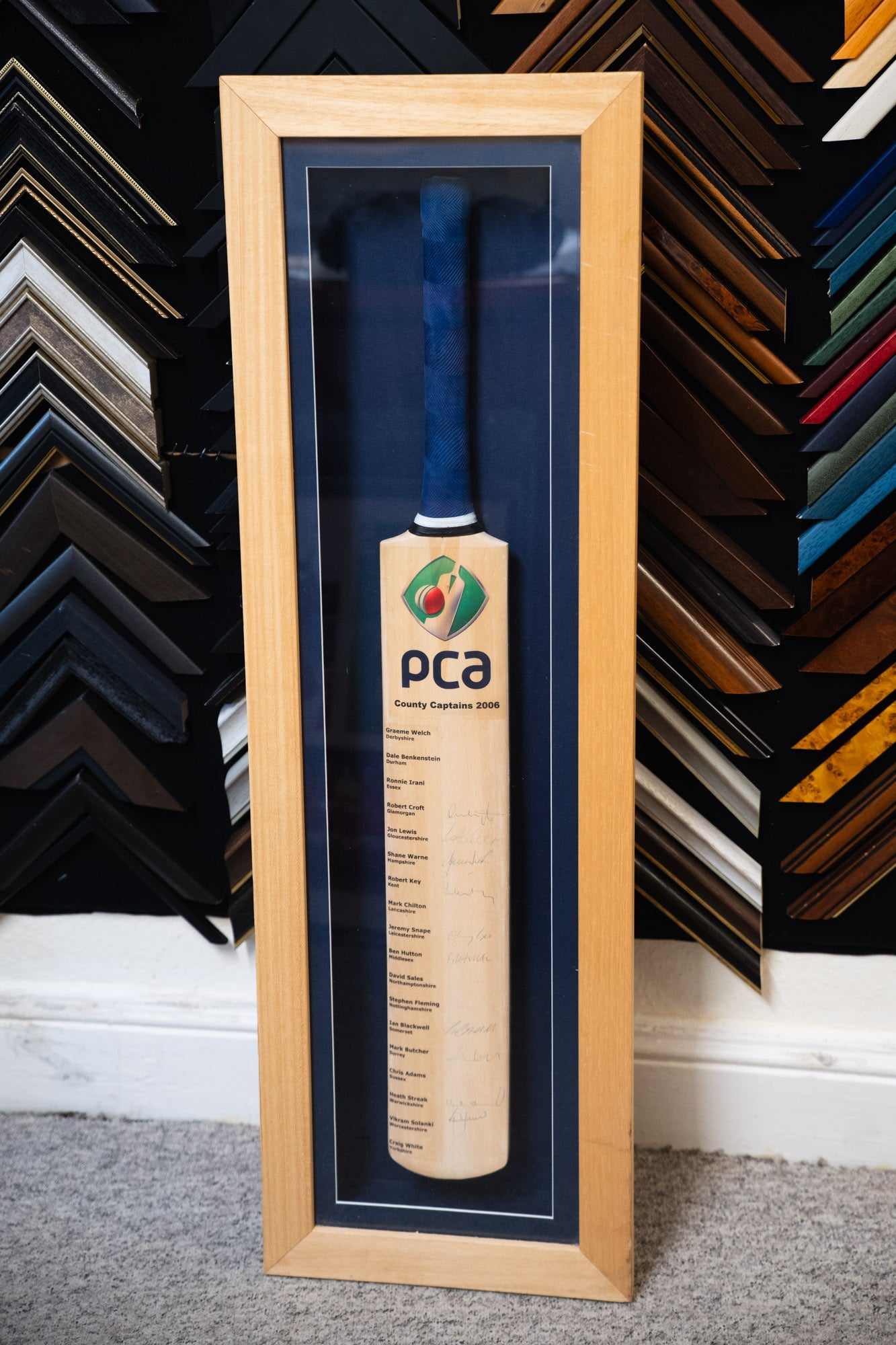 Signed Cricket Memorabilia