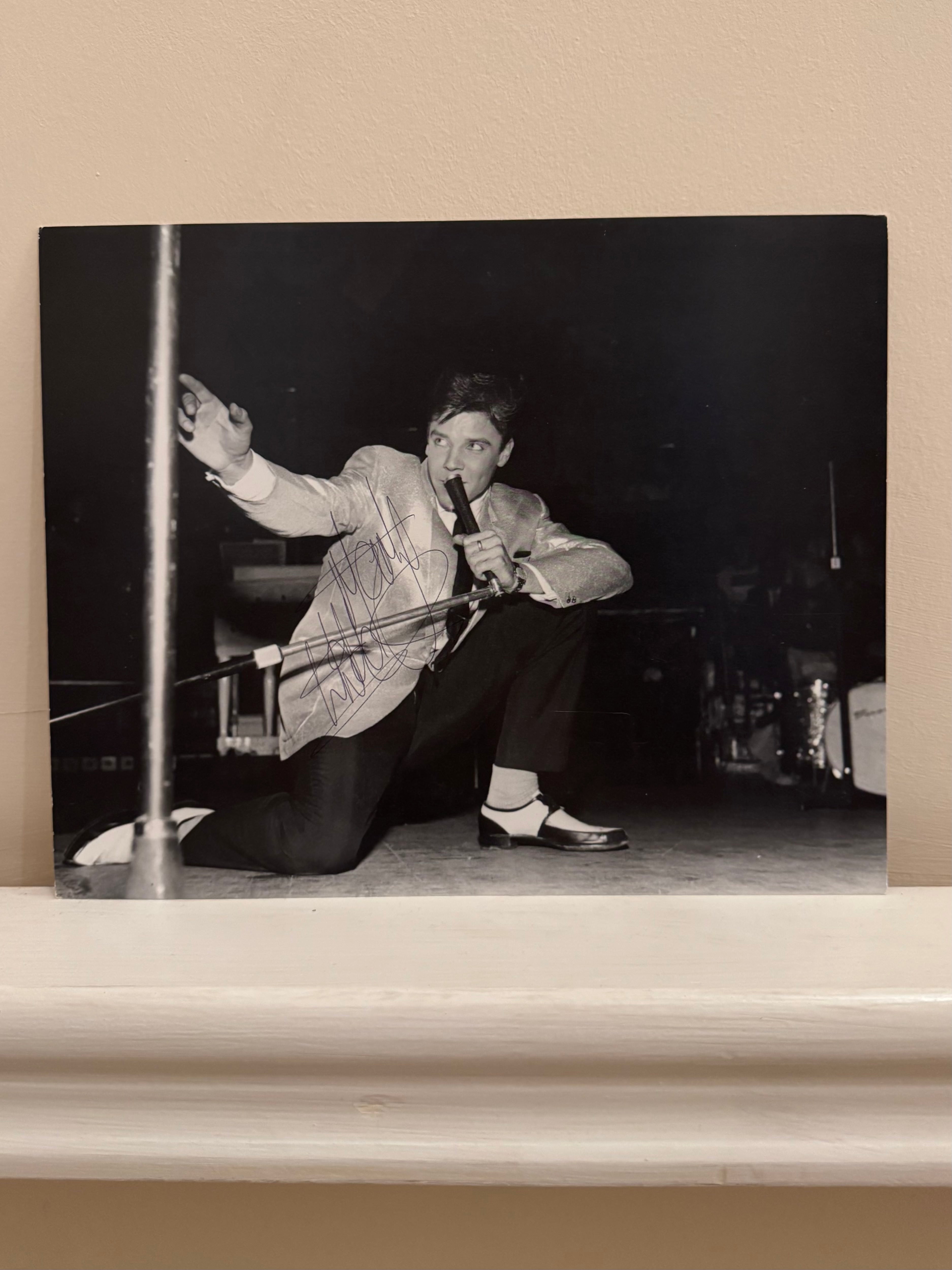 Signed Marty Wilde Photo (Unframed)