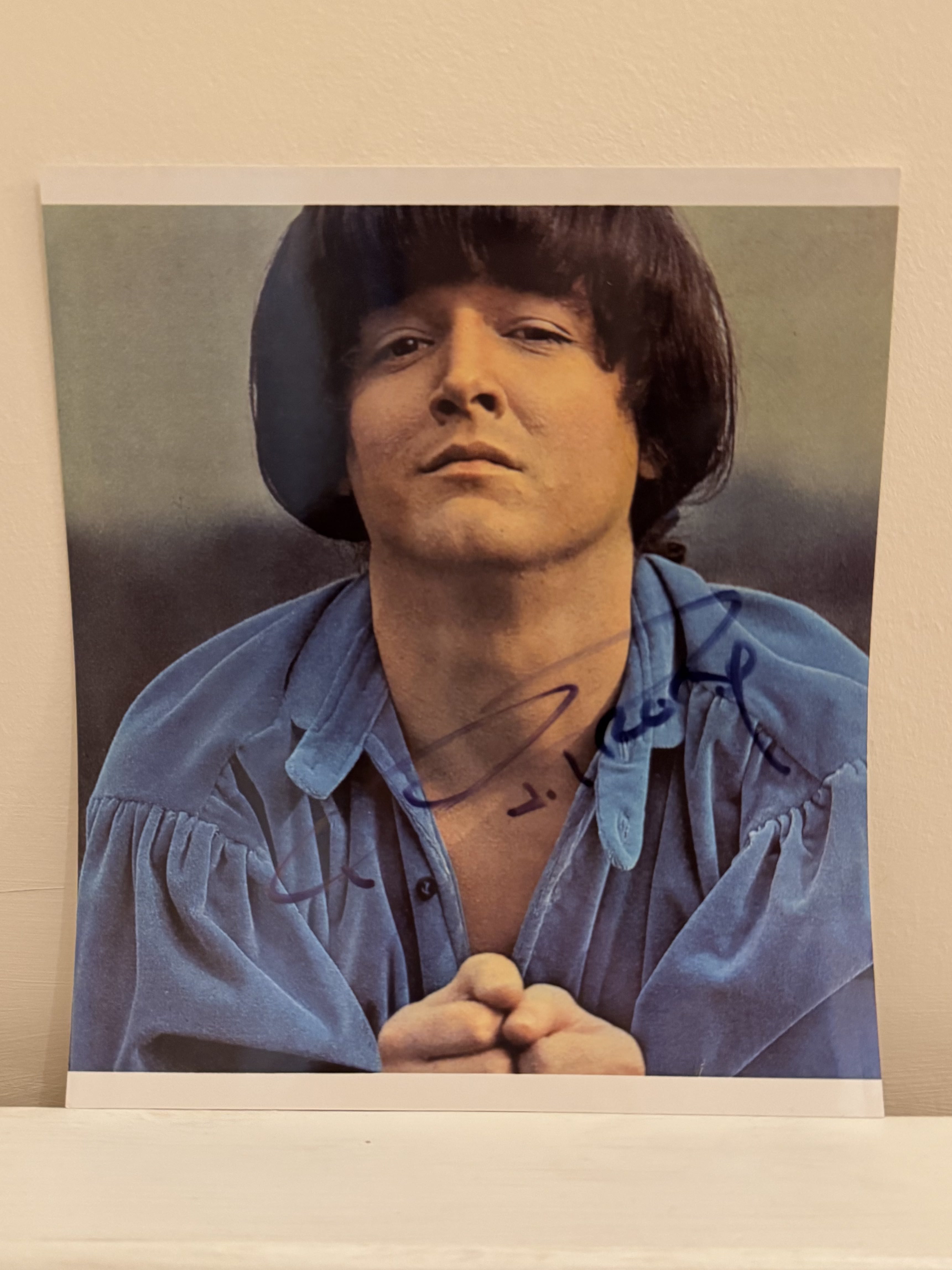 Signed P.J. Proby Photo (Unframed)