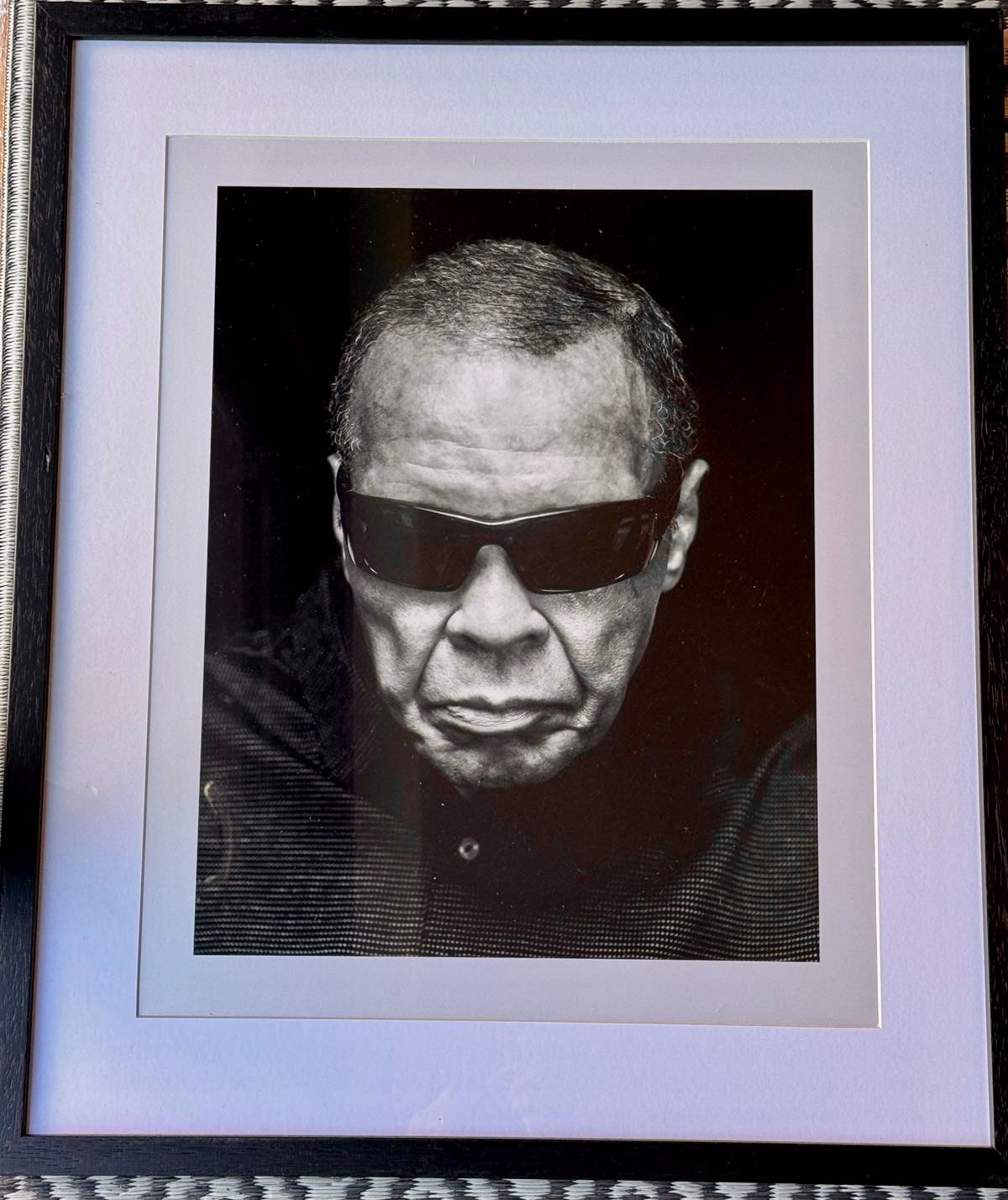 Mohammed Ali Framed Portrait by Xenon Texira